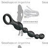 Dilatador anal flexible con vibracion